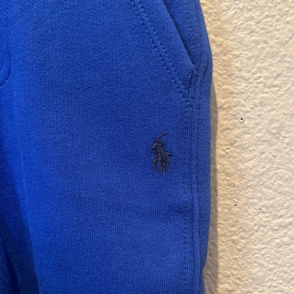 New Ralph Lauren Boy’s Girl’s Blue Joggers Sweats Sweat pants size 18 Months NWT